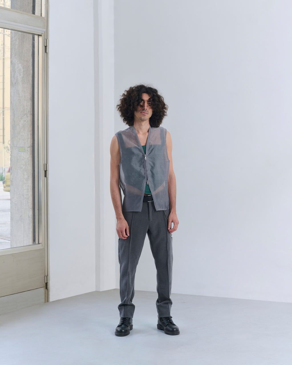 Gilet in Organza