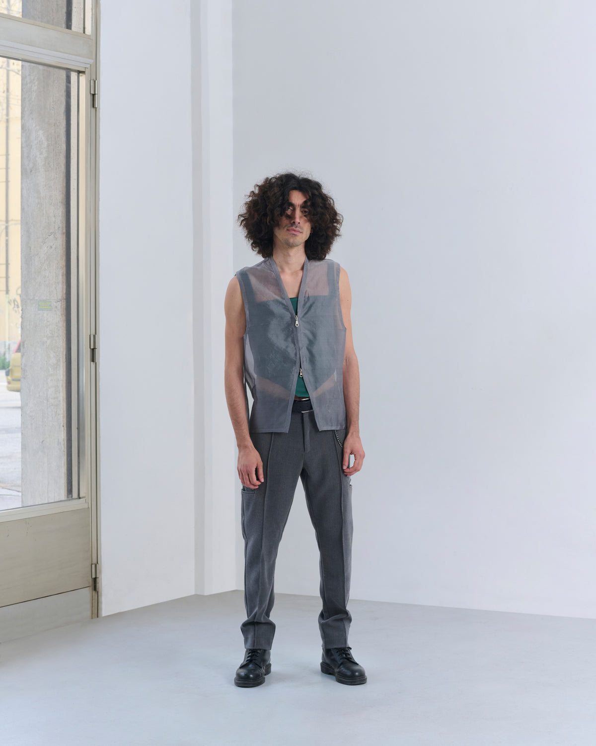 Gilet in Organza