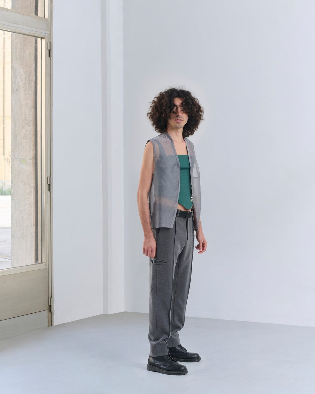 Gilet in Organza