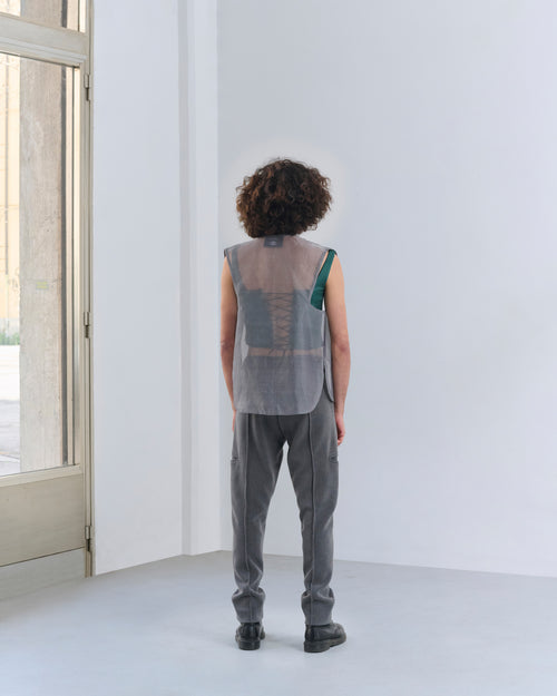 Gilet in Organza