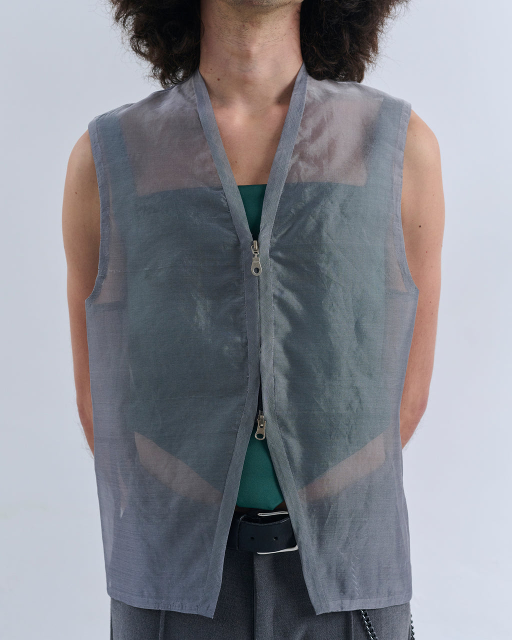 Gilet in Organza