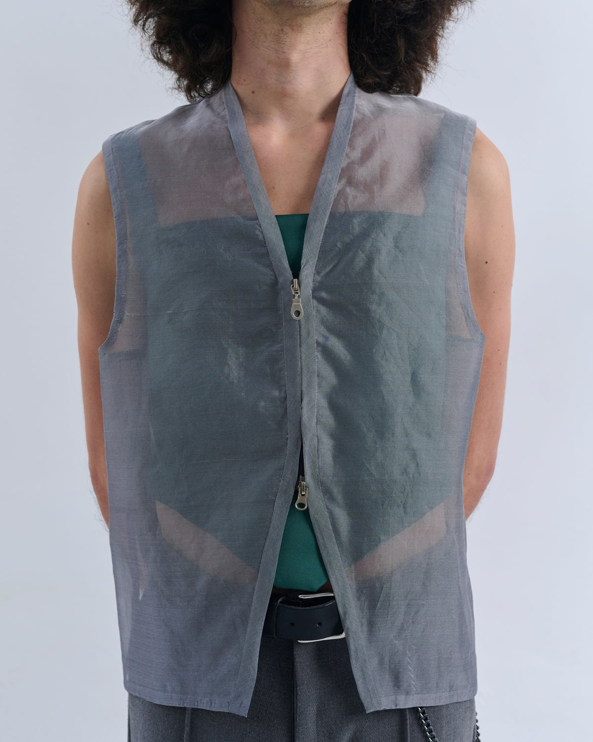 Gilet in Organza
