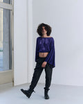 Pantalone Broccato in Seta