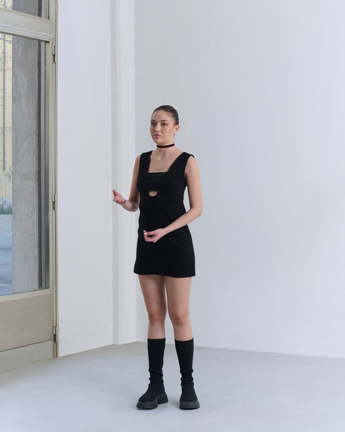 Abito Cut Out Mini