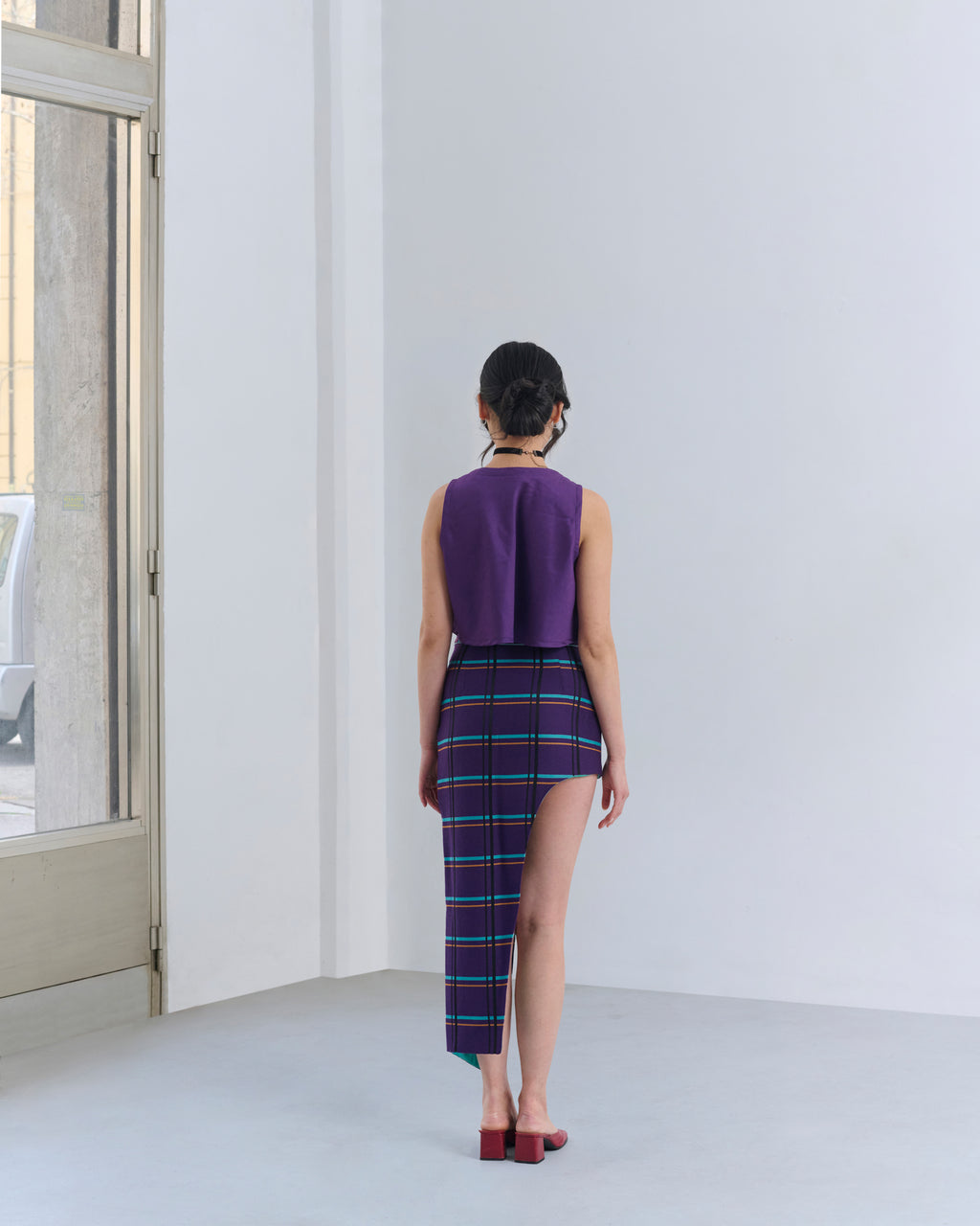 Tailleur con Gonna Asimmetrica