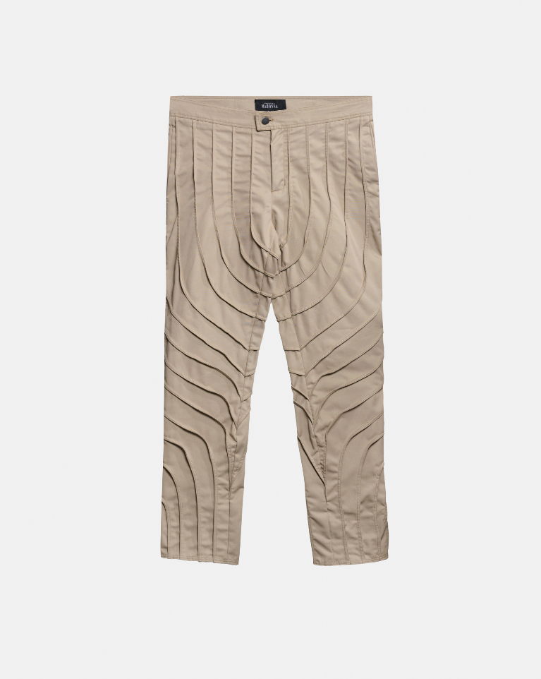 Pantalone Cargo con Impunture